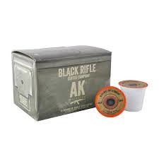 Black Rifle Coffee Company AK-47 Coffee Rounds for Single Serve Brewing Machines (32 Count) Medium Roast Coffee Pods Cups