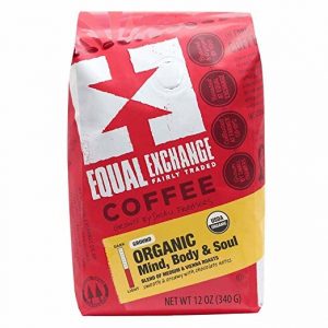 We Review Equal Exchange Organic Ground Coffee ..Equal Exchange Organic Ground Coffee, Mind Body Soul, 12-Ounce Bag Aroma: nutty, raisin, butterscotch and... l