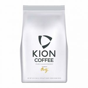 Kion Organic Whole Bean Coffee | Designed for Taste, Purity, Highest Antioxidants, and Health | Medium Roast, 12-Ounce Bag 