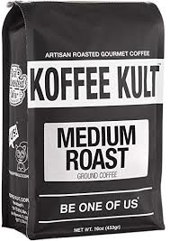 Koffee Kult - Medium Roast Coffee Beans, Whole Bean Coffee, 32oz