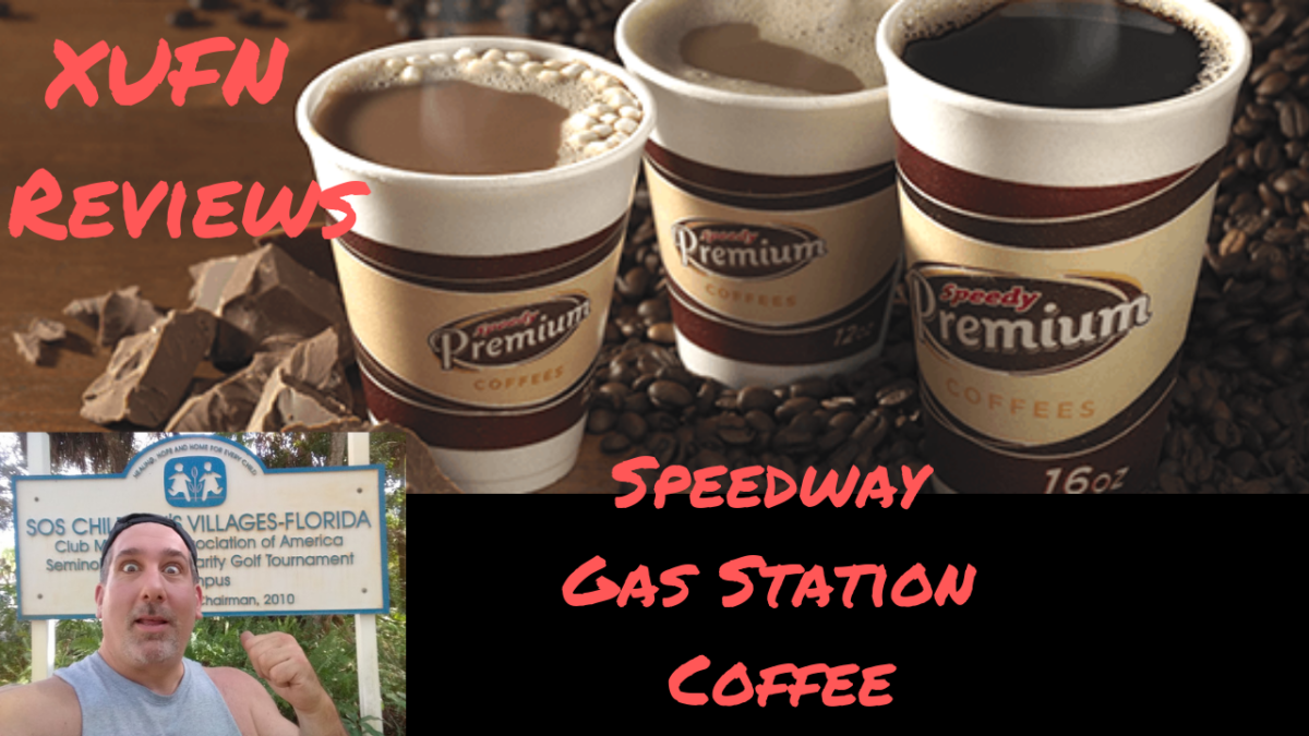 XUFN Reviews... Speedway Gas Station Coffee.. Yes I know I slammed their customer service yesterday we are working on that.. But they still have some Coffee I kinda need due to the Coffee Pot incident of a few months ago. lets just say we all know how cat's can be curious I got 4 lol.. But nonetheless they are in walking in Distance sooo... until we get the coffee pot we have to review I'll just have to drive around from place to place reviewing every one that I go too.