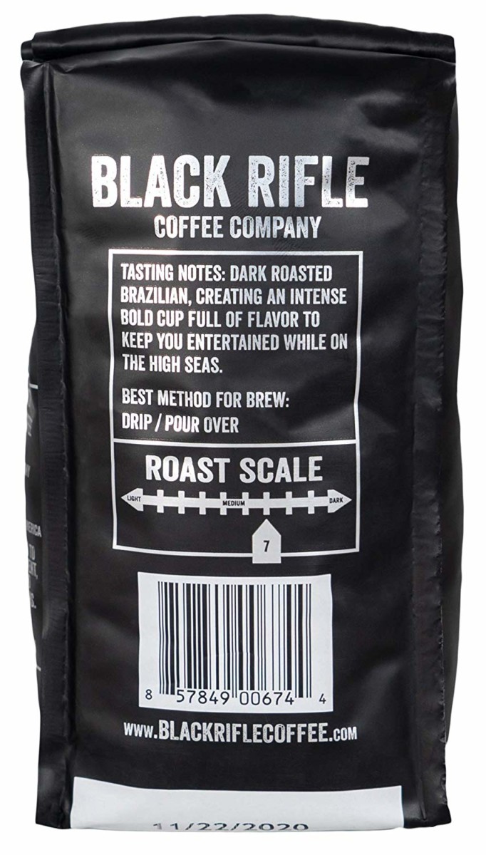 black rifle coffee caffeine content mg