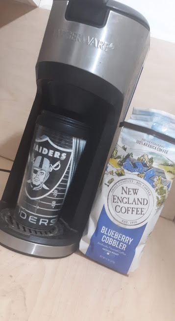 New England Coffee Blueberry Cobbler Review