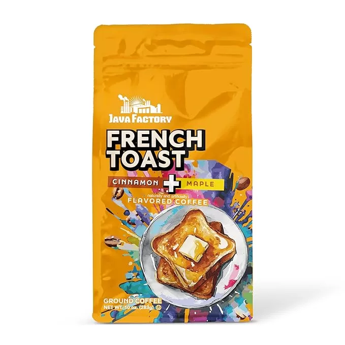 Java Factory French Toast Flavored Ground Coffee Bag